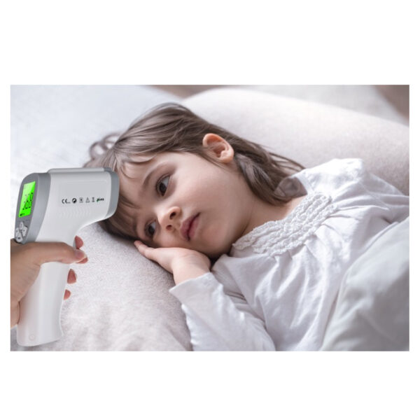 Infrared non-contact thermometer for measuring body temperature for temperature screening - Image 10