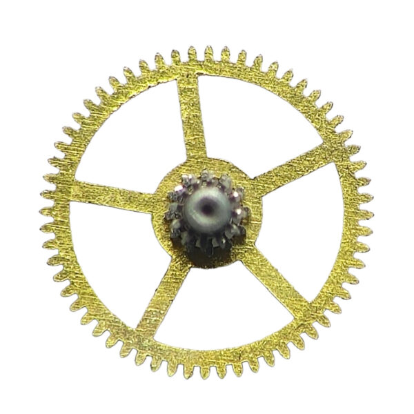 Jaeger-LeCoultre K814 center wheel and pinion, drilled with cannon pinion part 205 - Image 2