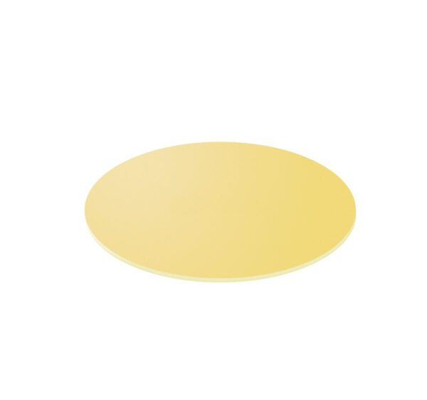 Lapping film 3M ILF 266X, Ø 203 mm, grain 12 µm, yellow, self-adhesive