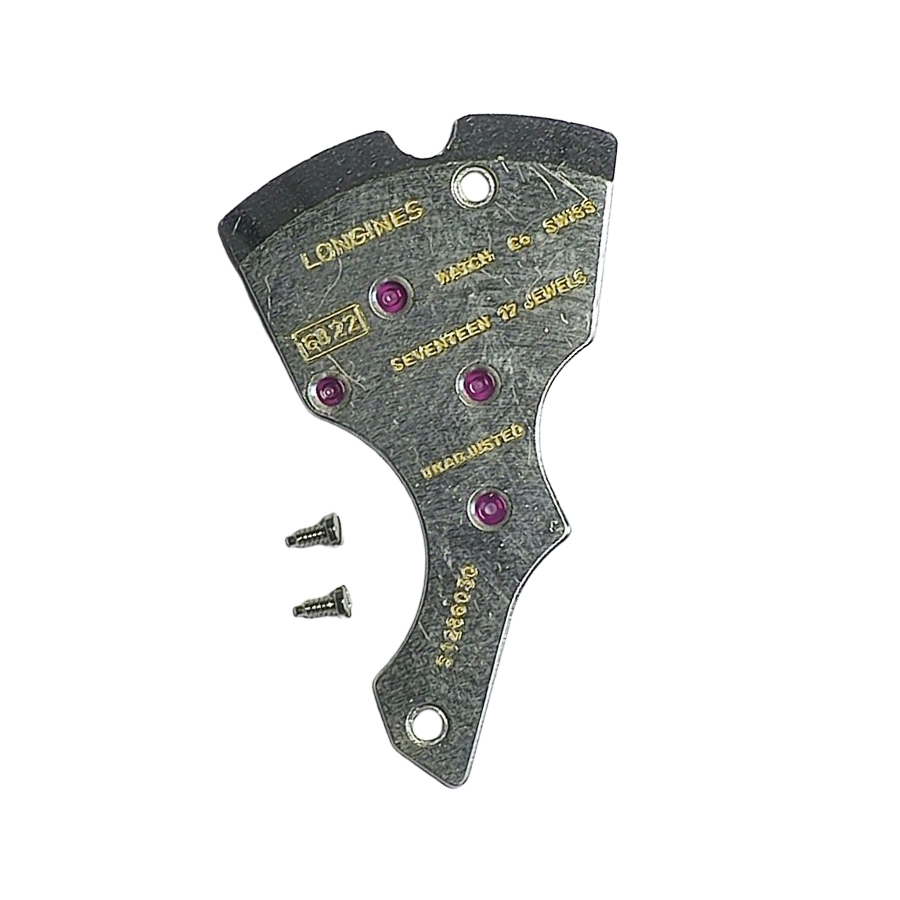 Longines 6922 train wheel bridge part 110