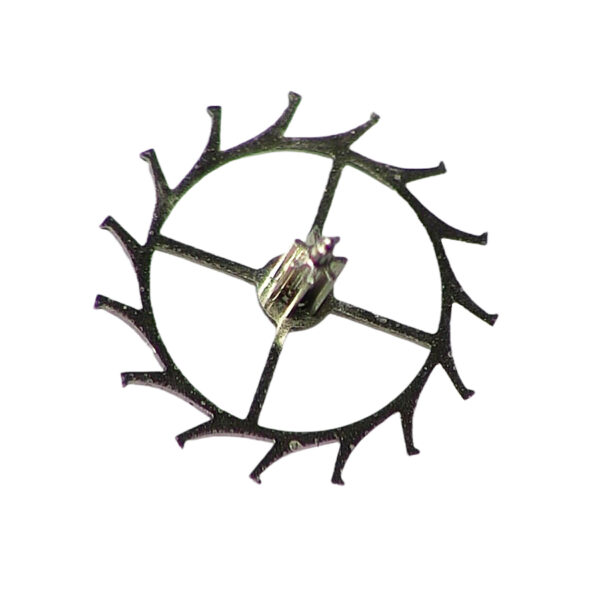 Longines caliber 30L escape wheel and pinion with straight pivots part 705 - Image 2
