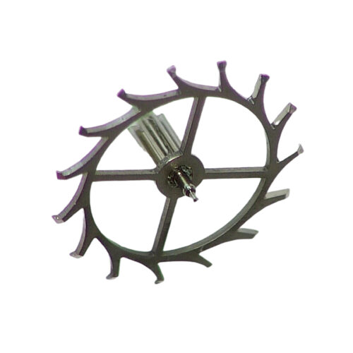 Longines caliber 30L escape wheel and pinion with straight pivots part 705