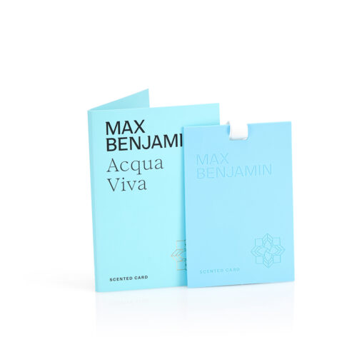 Max Benjamin Acqua Viva scented card