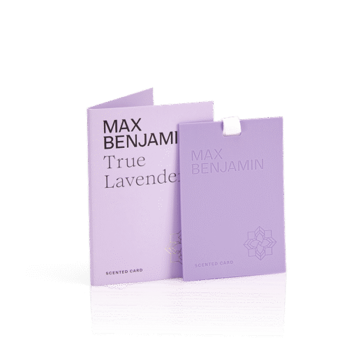 Max Benjamin True Lavender scented card