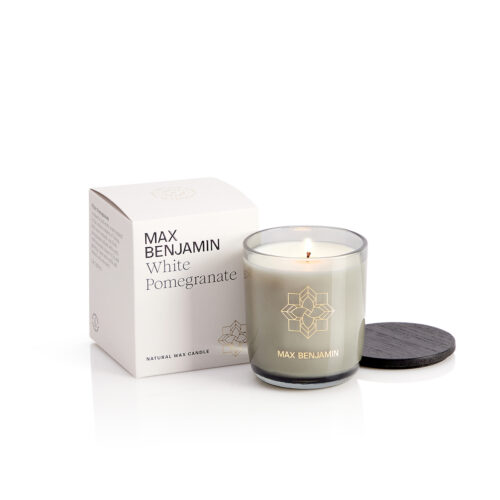 Max Benjamin White Pomegranete Water candle