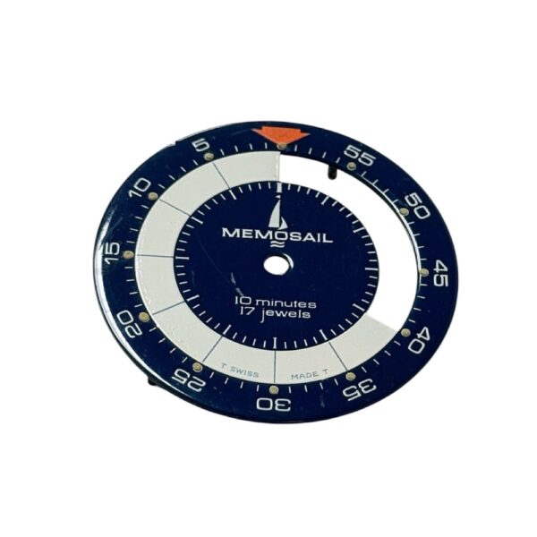 Memosail Regata blue and white yachting dial, 17 jewels - Image 2