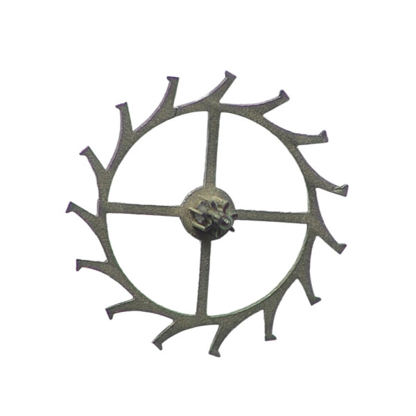 Movado 115 escape wheel and pinion with straight pivots part - Image 2