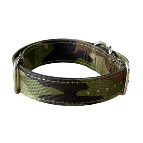 NATO nylon Camouflage watch strap 22mm with steel buckle - Image 2