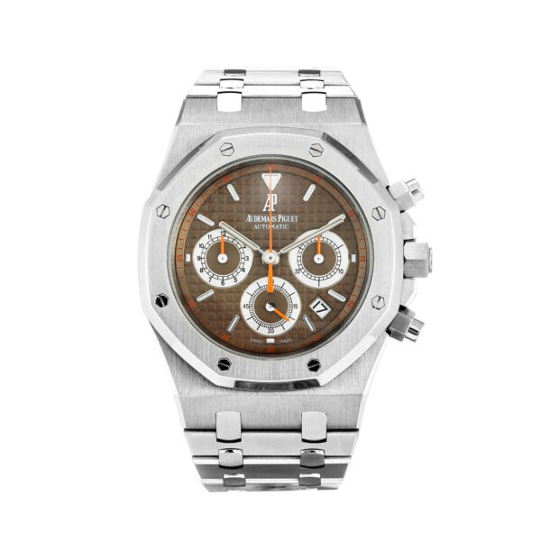 New Audemars Piguet 26300ST, 25860ST Havana dial with set of chronograph hands - Image 6