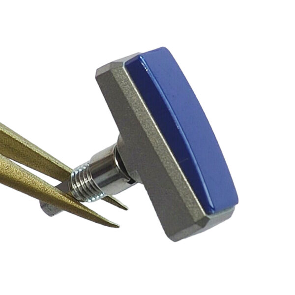 New Audemars Piguet Royal Oak Offshore 26405CE blue chronograph push button part 4 o'clock
