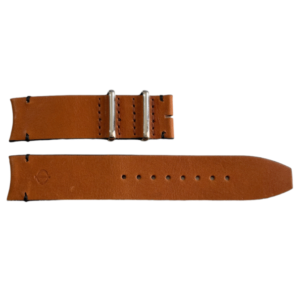 New Baume Mercier brown leather strap 21mm