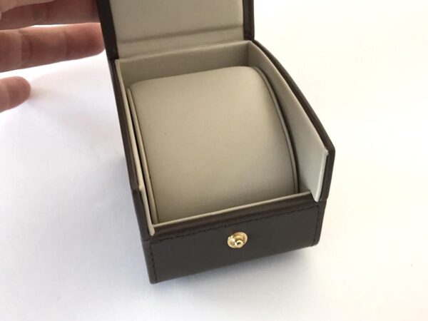 Baume Mercier leather travel watch case - Image 2