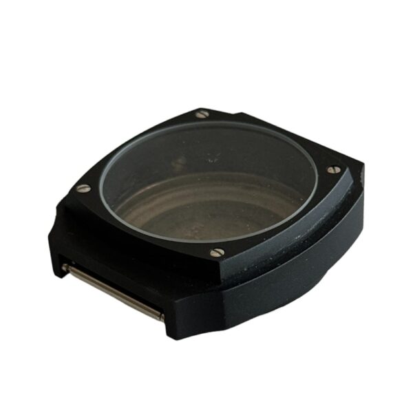 New old stock ITIKA chronograph watch PVD case in black for Valjoux 7750 - Image 3