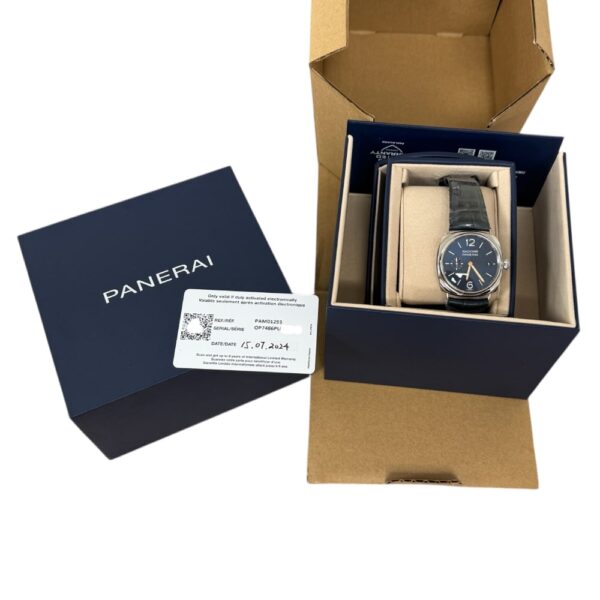 New Panerai PAM 1293 Radomir Quaranta Blue Dial Steel PAM01293, 40mm - Image 2