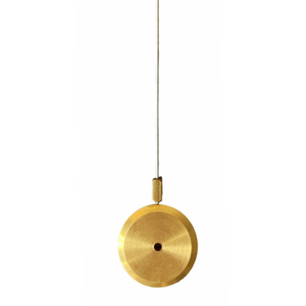 French bracket clock pendulum 28 mm of solid brass 200 mm