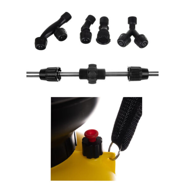 5L pressure sprayer - a set of nozzles - Image 3