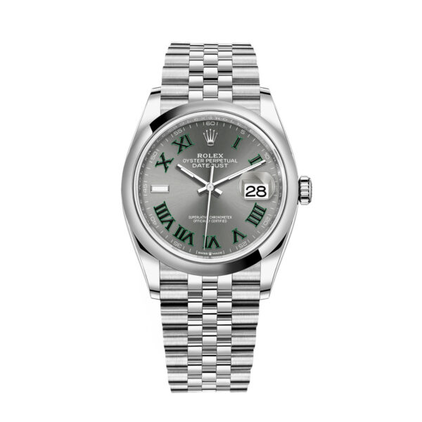 New Rolex Datejust 126200 Wimbledon unisex watch 36mm 2022