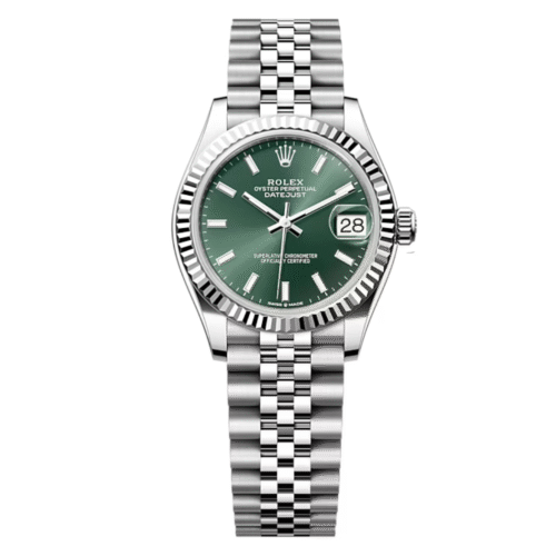 New Rolex Datejust 278274 green dial watch with Jubilee bracelet 2023