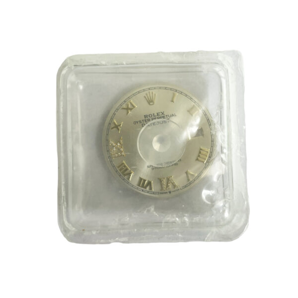 New Rolex Datejust 36mm Silver Roman dial with diamonds - Image 2