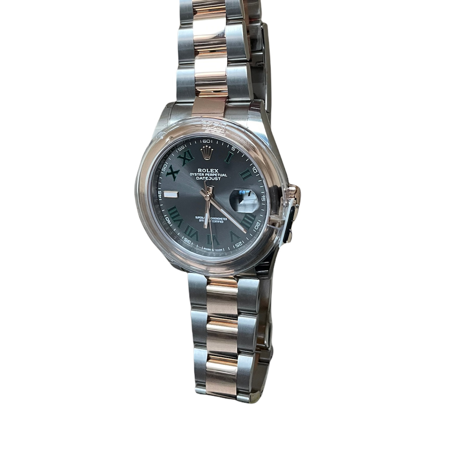New Rolex Datejust Wimbledon 126301 Everose men's watch 2019 41mm - Image 9