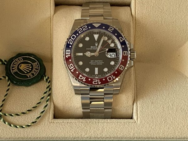 New Rolex GMT Master II 126710BLRO men's watch full set 2021 - Image 5