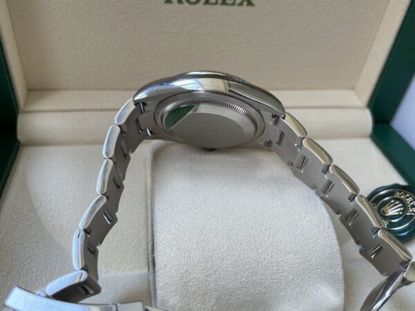 New Rolex Oyster Perpetual 126000 green dial watch 2021 36mm - Image 4