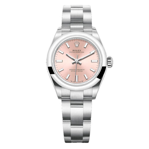 New Rolex Oyster Perpetual 276200 lady watch with pink dial 28mm 2023