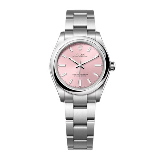 New Rolex Oyster Perpetual 277200 lady watch with pink dial 31mm