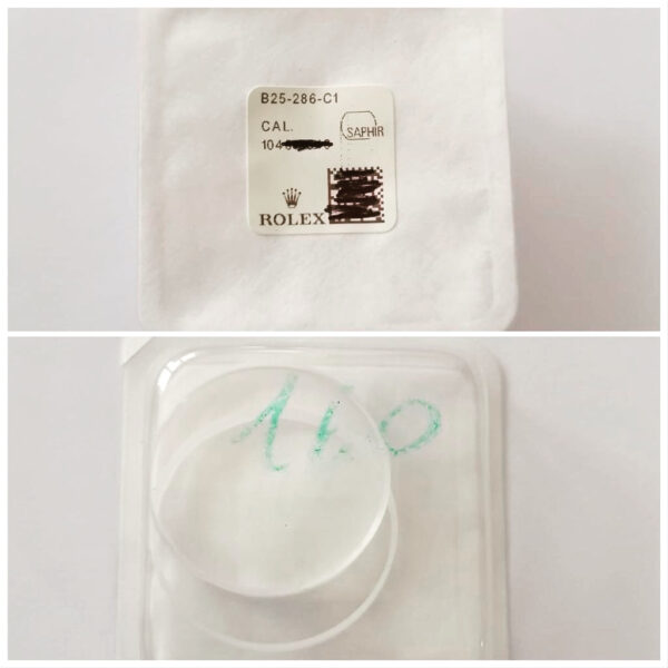 New Rolex Submariner 14060, 14060M, 114200 B25-286-C1 sapphire crystal glass