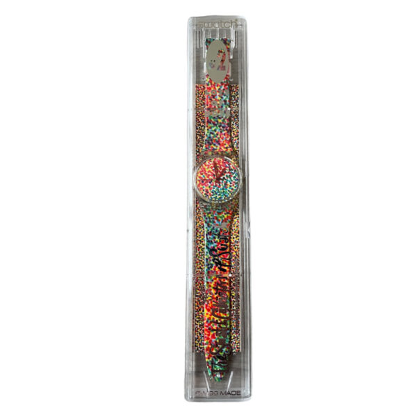 New Swatch multi color watch - Image 2
