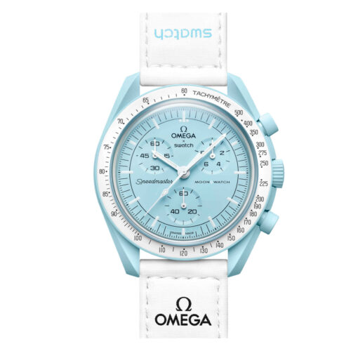 New Swatch MoonsWatch chronograph watch Mission to Uranus 2023, full set