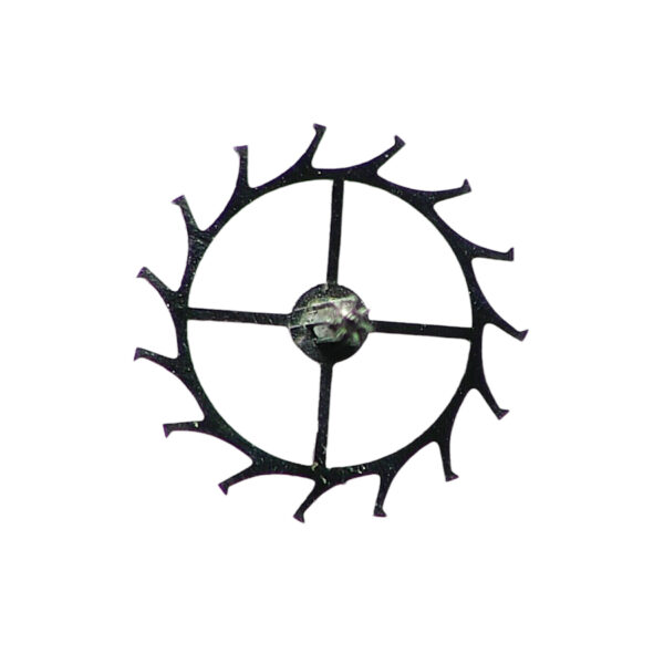 Omega 613 escape wheel and pinion with straight pivots part 705 - Image 2