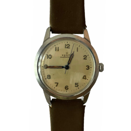 Rare vintage Zenith military automatic bumper watch 133.8