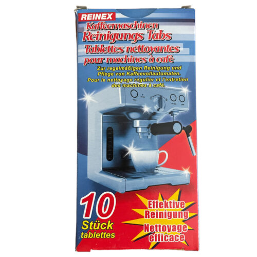 Reinex coffee machine cleaning tabs 10 x 2 g