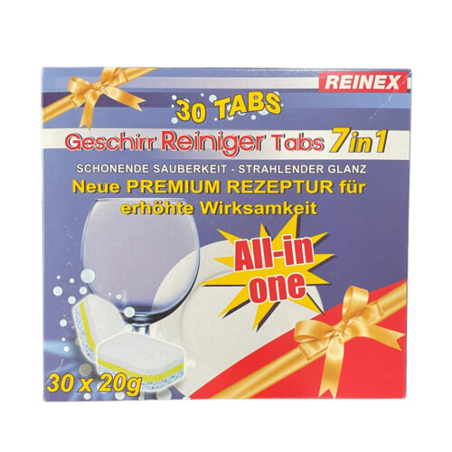Reinex dish washer tabs