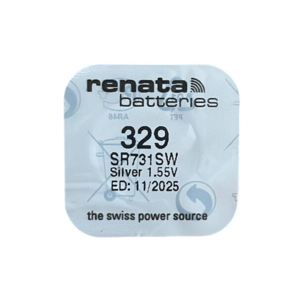 Renata 329 SR731SW watch coin battery 1.55 V - Image 2