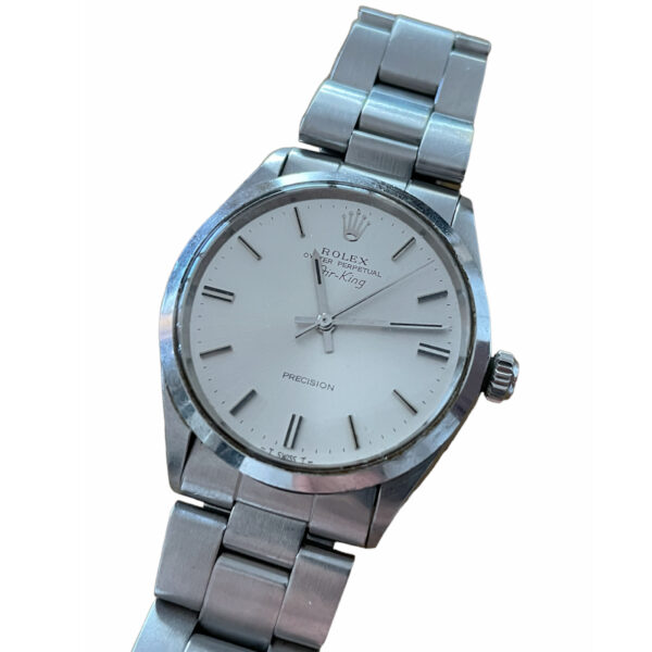Rolex Air King Precision 5500 automatic men's watch 1970's - Image 5