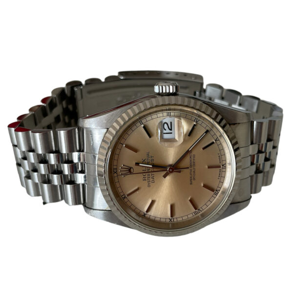 Rolex Datejust 16234 gold/champagne dial men's watch 36mm - Image 3