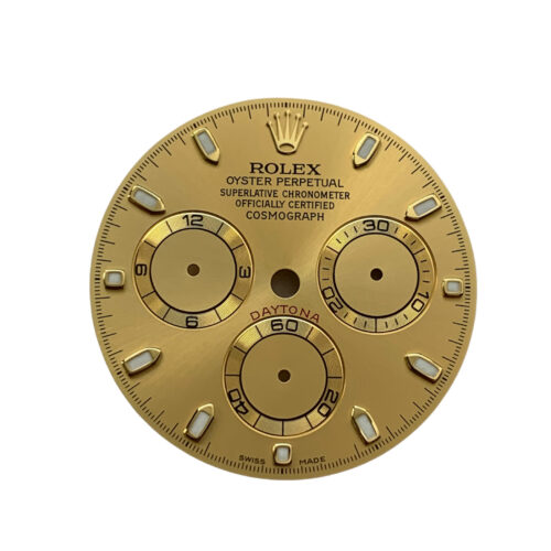 Rolex Daytona Champagne dial lume 116503, 116508, 116523 and 116528