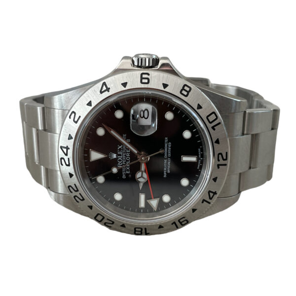 Rolex Explorer II 16570 men's watch with black dial 2006 - Image 8