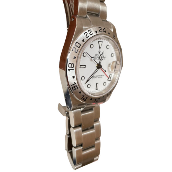 Rolex Explorer II Polar 16570 men's watch with white dial 2000 - Image 8