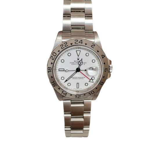 Rolex Explorer II Polar 16570 men's watch with white dial 2000