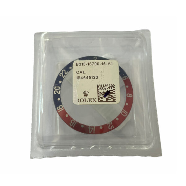 Rolex GMT Pepsi 16700, 16710 bezel insert B315-16700-16-A1