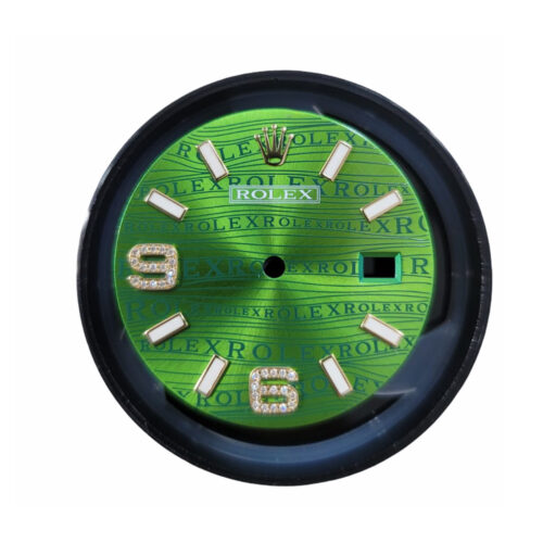 Rolex green factory diamonds dial 116233, 116238