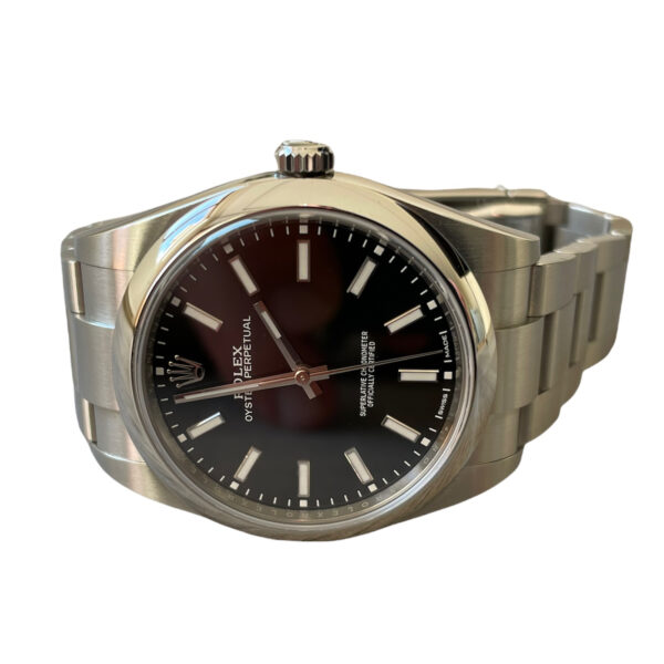 Rolex Oyster Perpetual 114300 black dial 39mm 2019 - Image 11