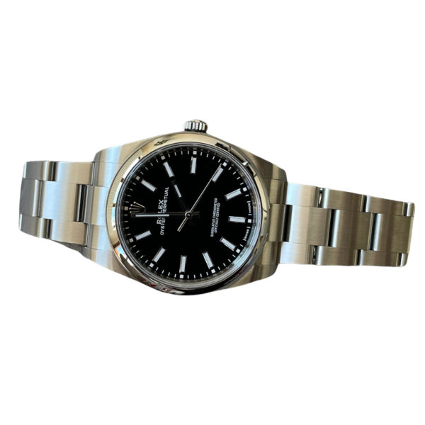 Rolex Oyster Perpetual 114300 black dial 39mm 2019 - Image 7