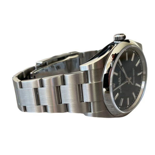 Rolex Oyster Perpetual 114300 black dial 39mm 2019 - Image 9