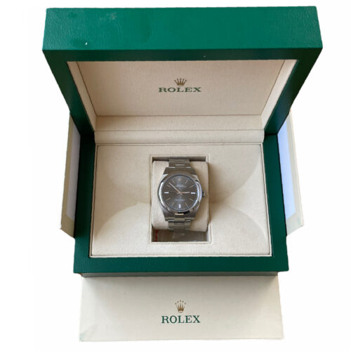 Rolex Oyster Perpetual 114300 stainless steel men's watch 2019