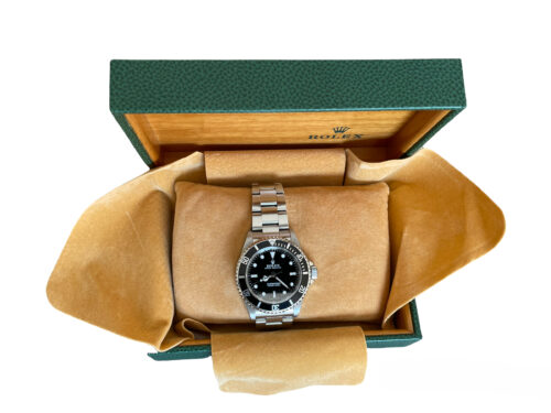 Rolex Submariner 14060M no date men's watch with box