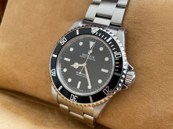 Rolex Submariner 14060M no date men's watch with box - Image 11